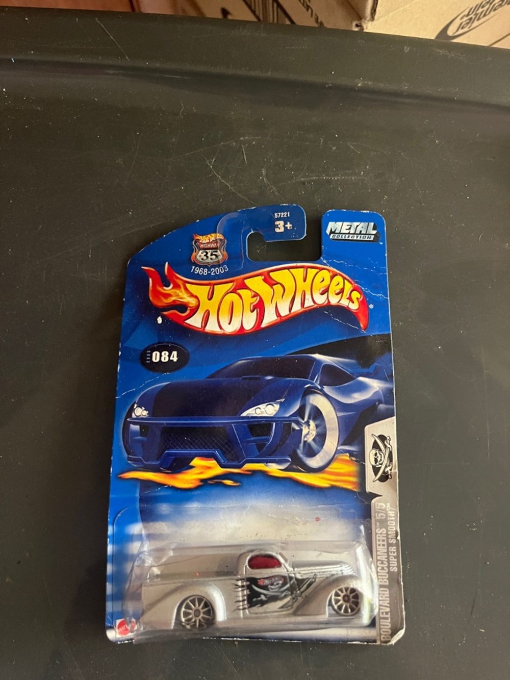 Hot Wheels Silver Custom Roadster Toy Car - Hot Wheels